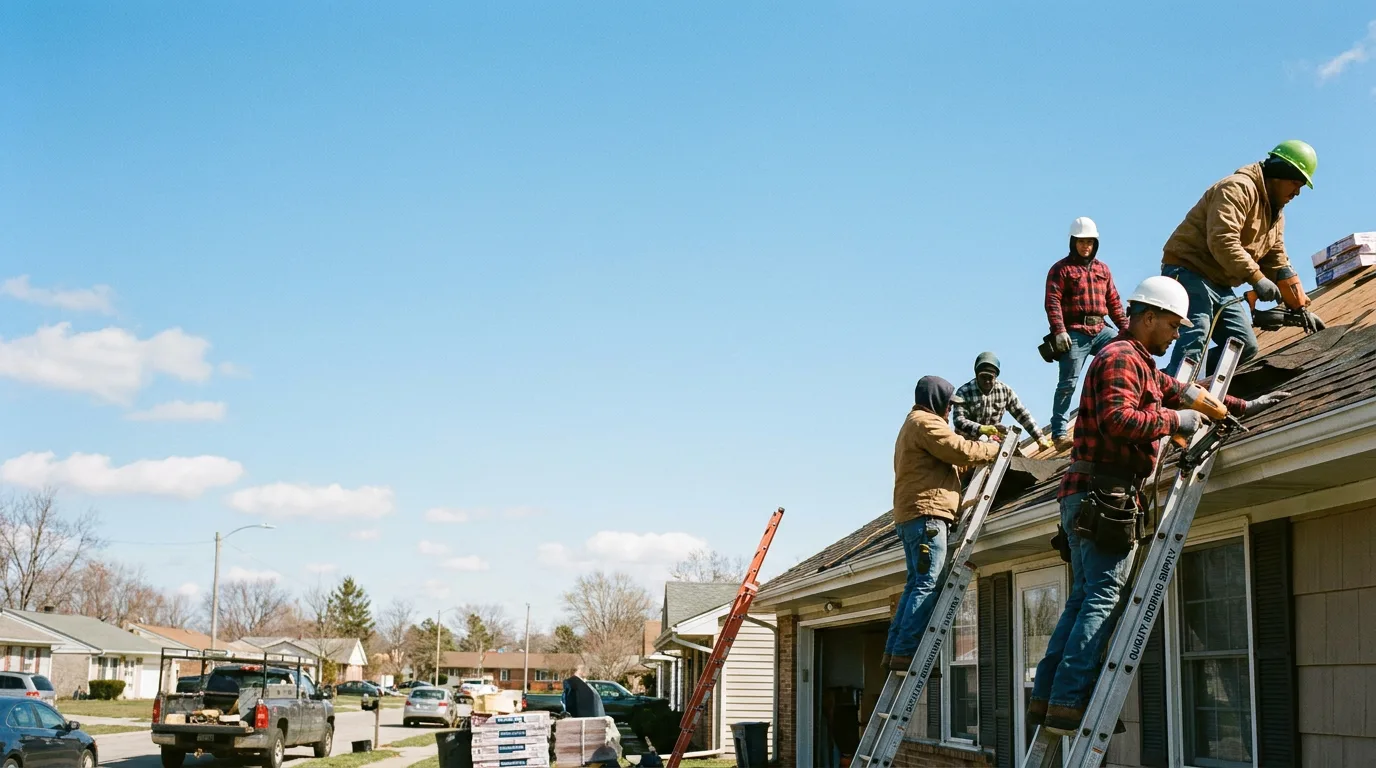 Roofing in Saint Paul, IN near me